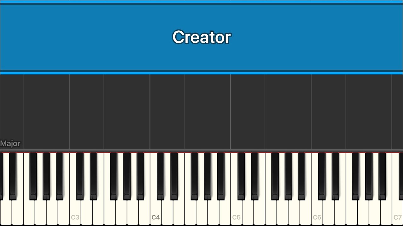Minecraft: Tricky Trials: How to Play “Creator” on Piano! (Easy Tutorial)