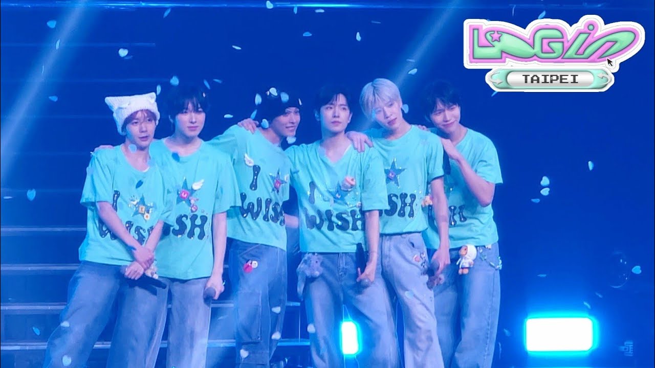 250524 NCT WISH [ LOG in TAIPEI ] ASIA TOUR 엔시티 위시 로그인 대만 타이베이 @TAIPEI MUSIC CENTER fancam 4K 직캠