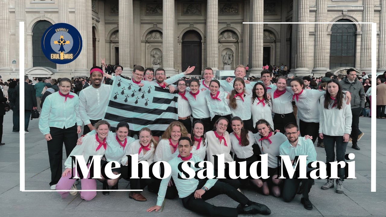 Je vous salue Marie EN BRETON 🇫🇷 Me ho salud Mari | Chorale Exultemus