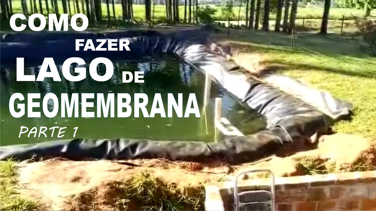 LAGO DE GEOMEMBRANA DO ROGÉRIO PARTE 1
