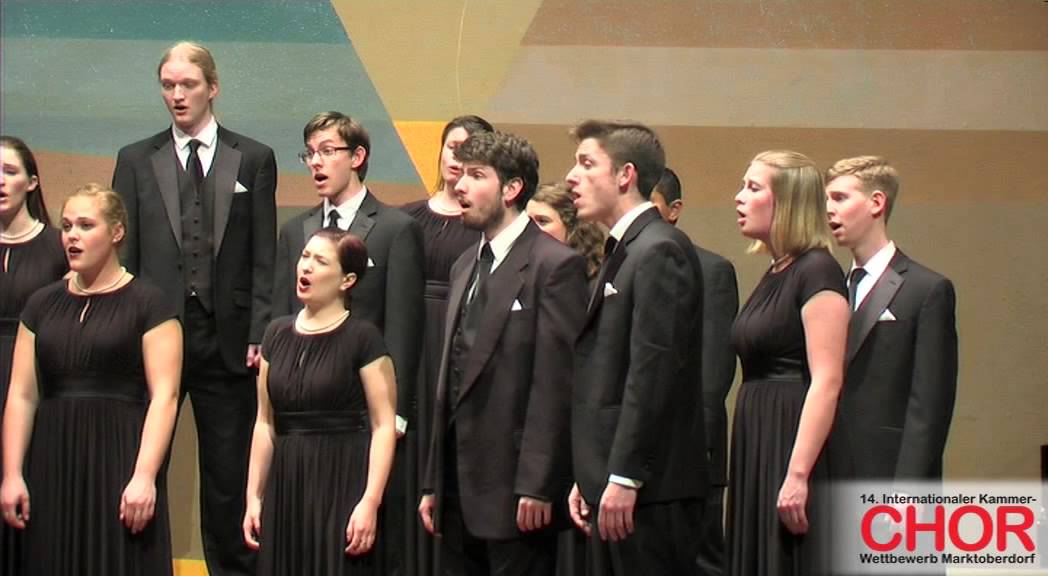 Hugo Wolf: Ergebung - University of Oregon Chamber Choir, Dir. Sharon J. Paul