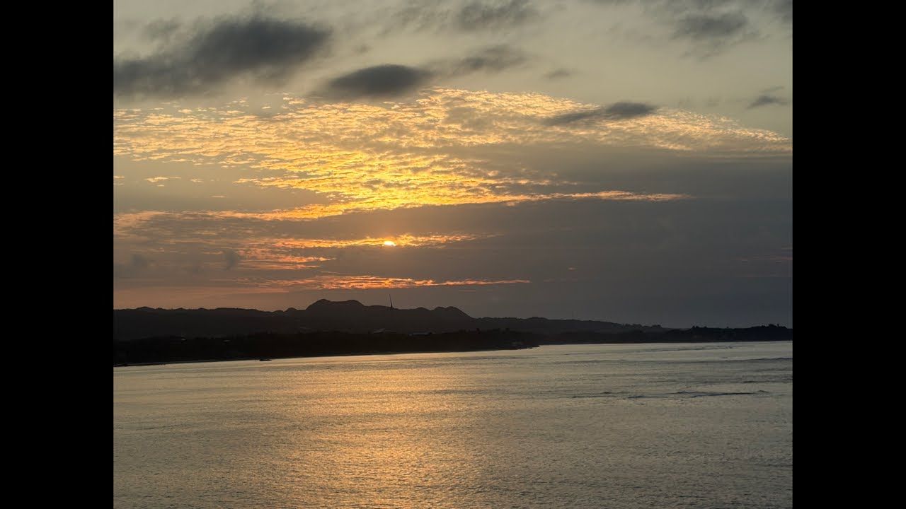 【ライブ配信】古宇利島から見える夕陽　2026年2月26日