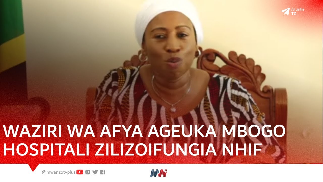 #LIVE: WAZIRI WA AFYA, UMMY MWALIMU ANAFUNGUKA MAZITO WALIOFUNGIA HUDUMA YA NHIF HOSPITALI ZAO