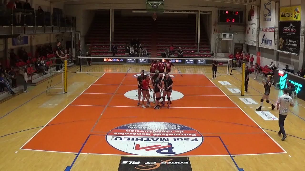 FULL GAME Setter #15 Flore Evrard : Charleroi Volley - Brabo Antwerp