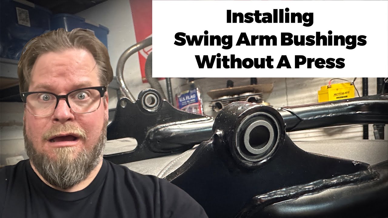 Install Motorcycle Swing Arm Bushings Without A Press