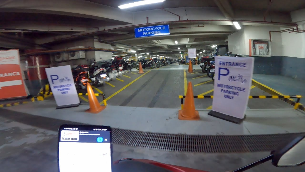 Robinsons Manila Motorcycle Basement Parking
