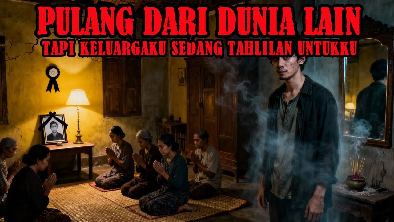 PULANG DARI DUNIA LAIN TAPI KELUARGAKU SEDANG TAHLILAN UNTUK KU