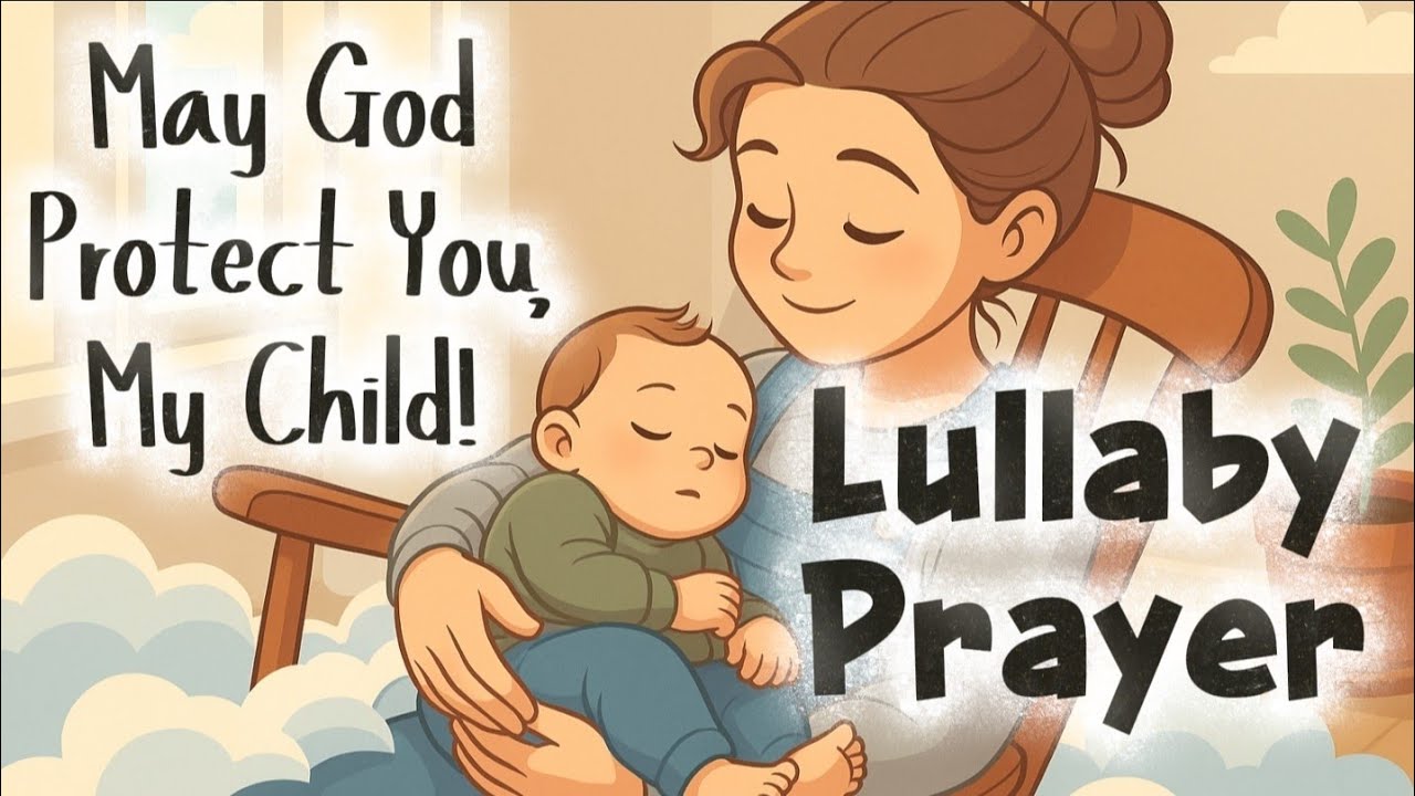 May God Protect You, My Child! | Soft Prayer Lullaby for Baby and Toddler Sleep