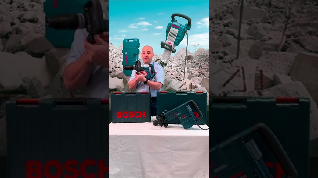 Bosch Professional Demolition and Breaking Hammer range with SDS Max |  Toolforce 📝