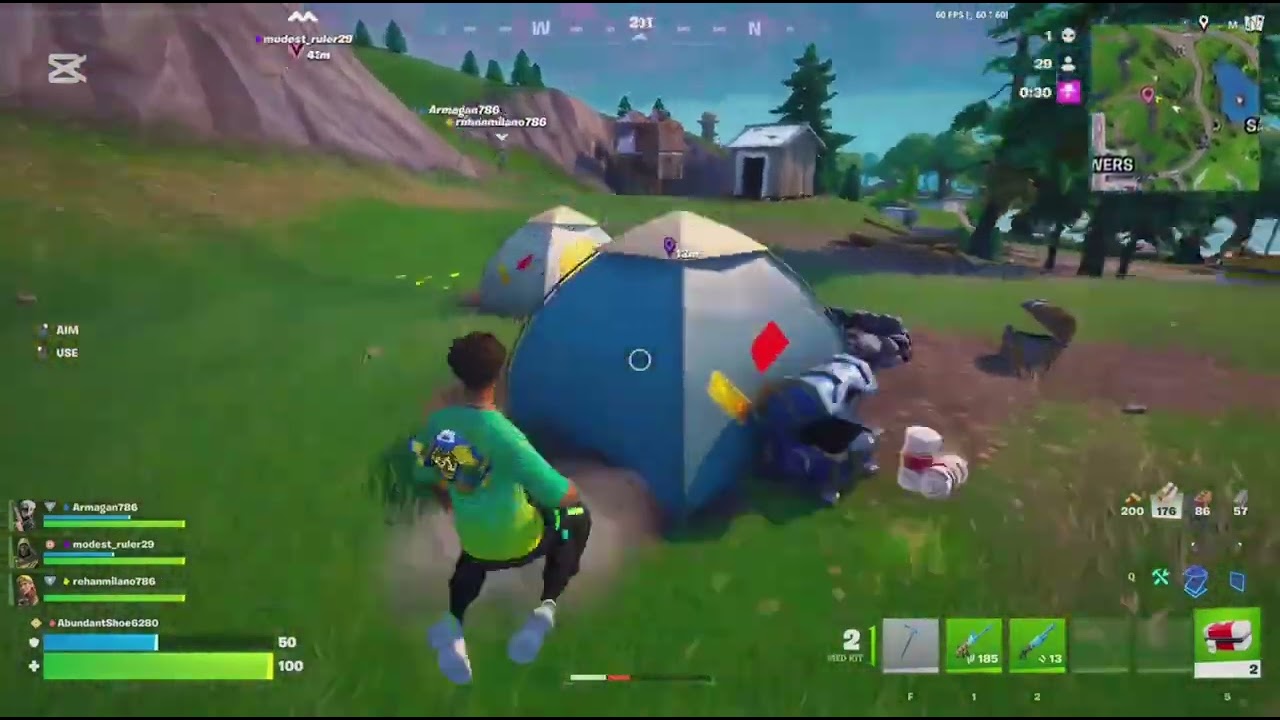 Playing with the squad