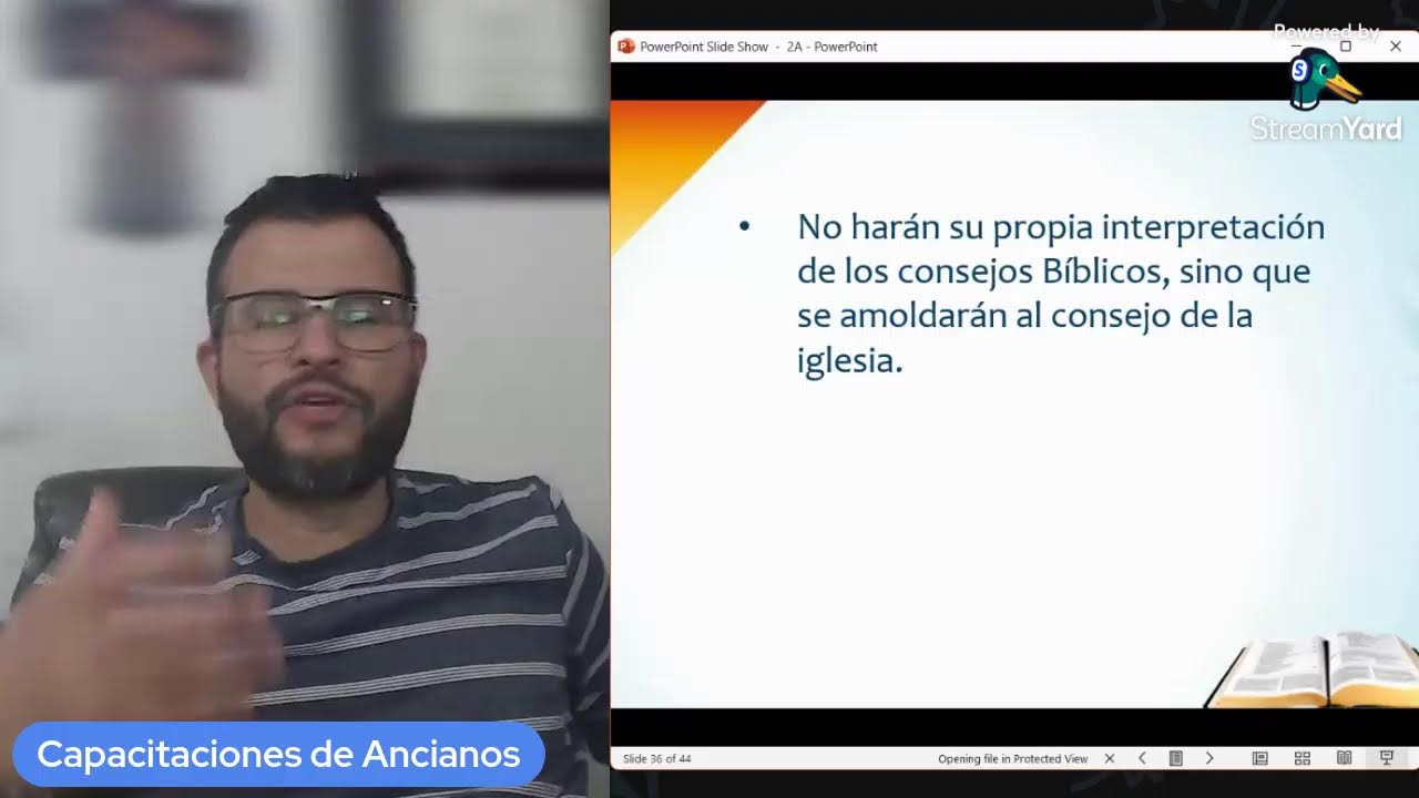 El Trabajo del Anciano y el Cuidado de la Iglesia