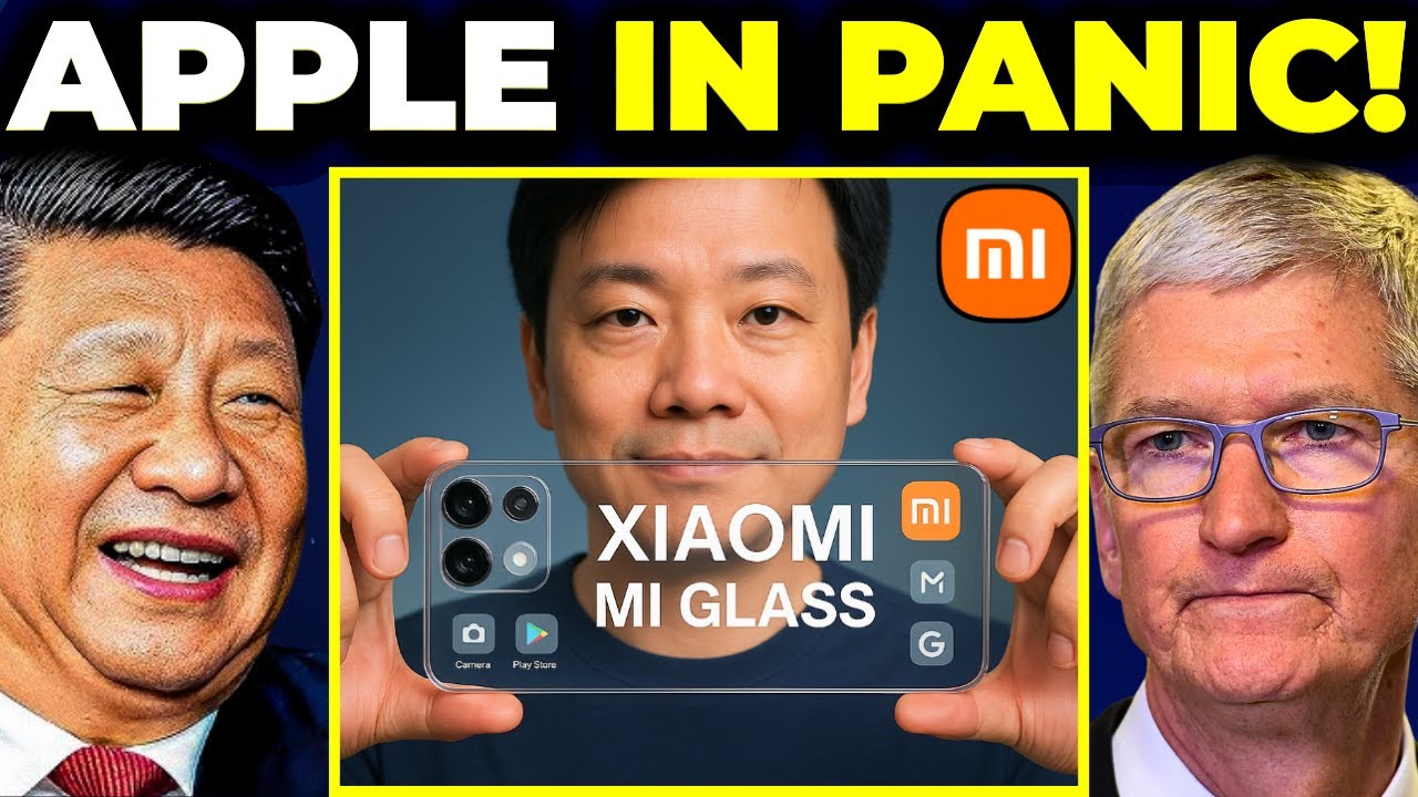 Xiaomi UNVEILS the First Transparent Phone “MI GLASS”...... Apple in PANIC!