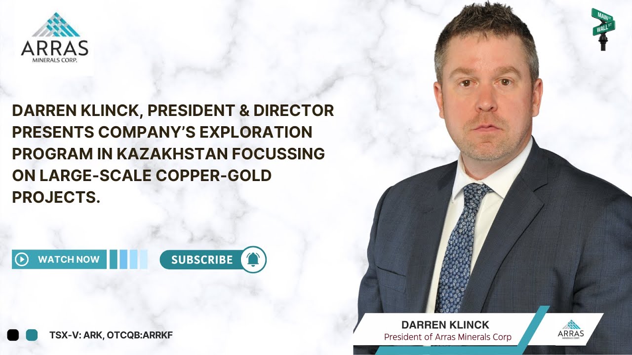 Darren Klinck, President & Director presents at the Precious Metals & Critical Minerals