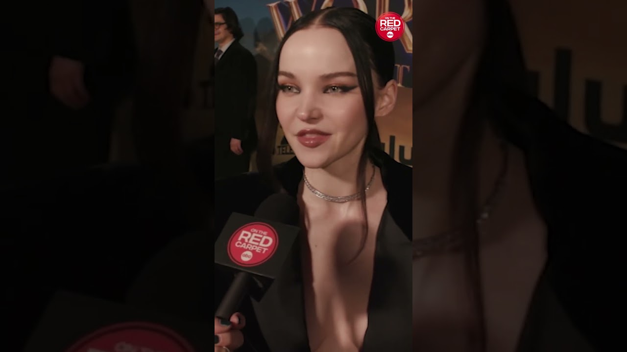 Dove Cameron interviews about having "chickens on her head" for "The History of the World: Part II!"
