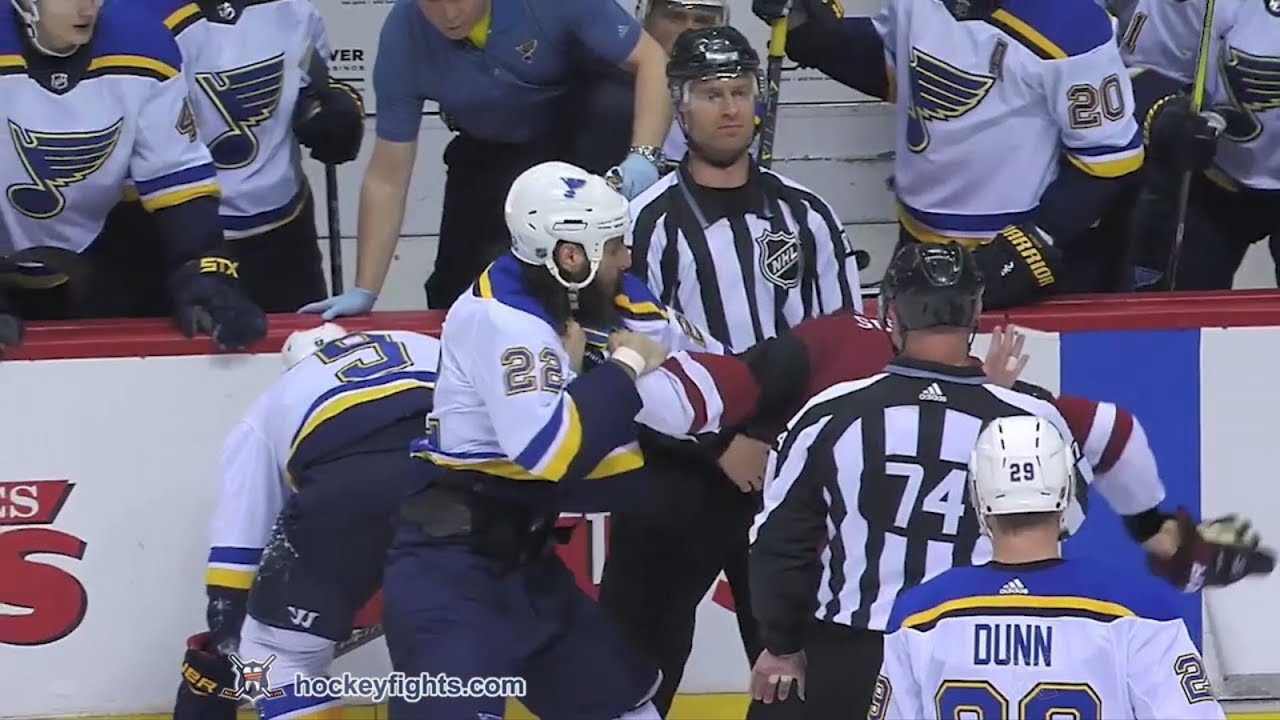 Chris Thorburn vs Luke Schenn Mar 31, 2018