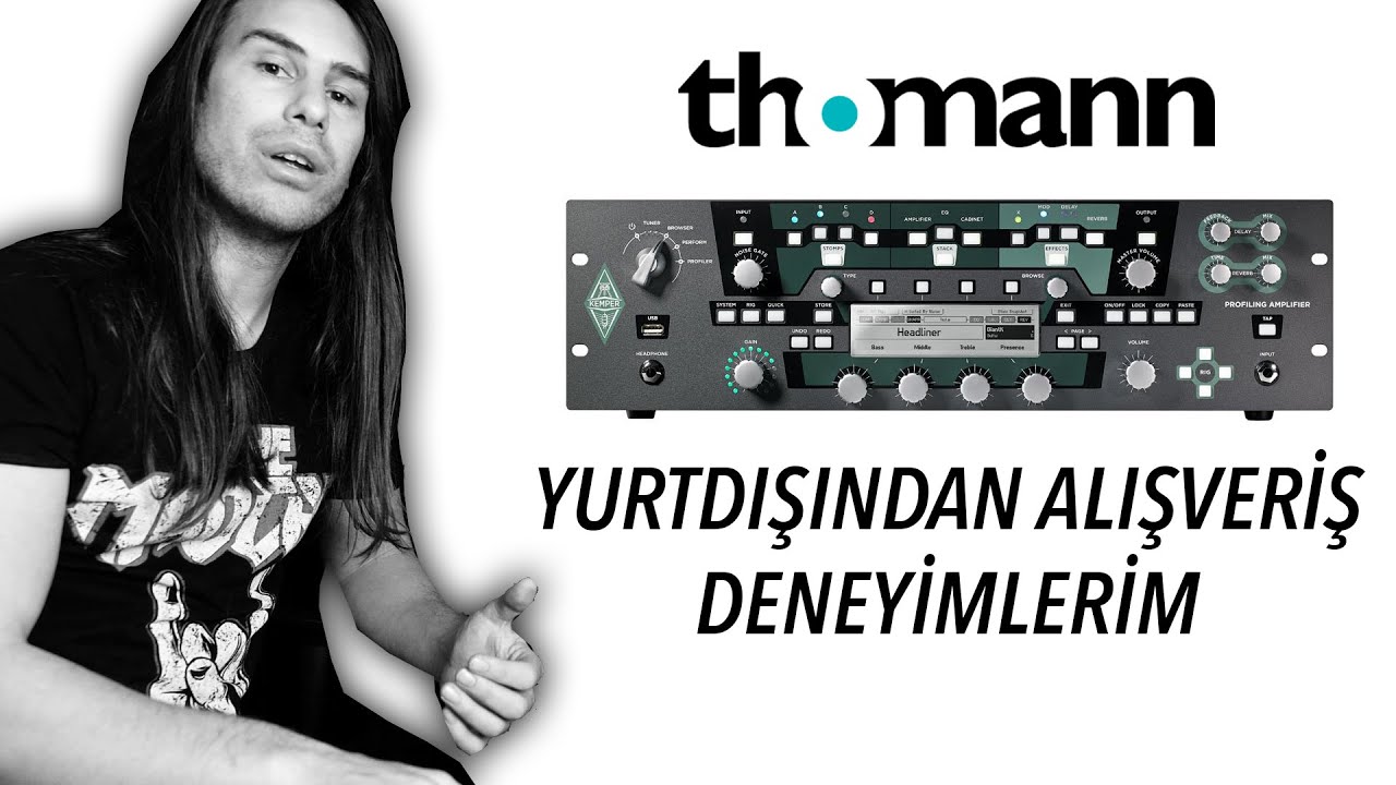 Yurtdışından Alışveriş (Thomann) Tecrübelerim / Kemper Rack Kutu Açılış ve İlk Bakış