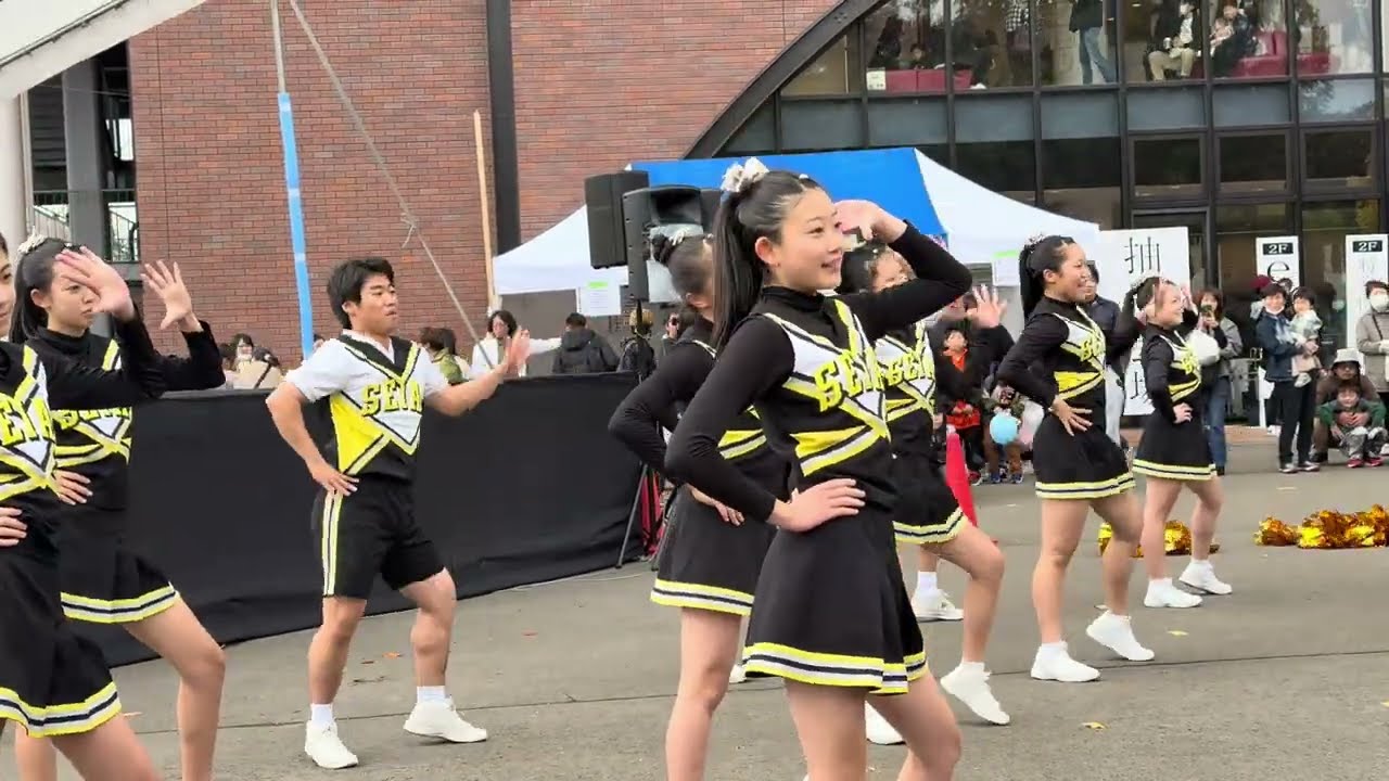 　弘前学院聖愛中学高等学校チアリーディング部　HOLLIVERS（ホリバーズ）　チアパフォーマンスショー