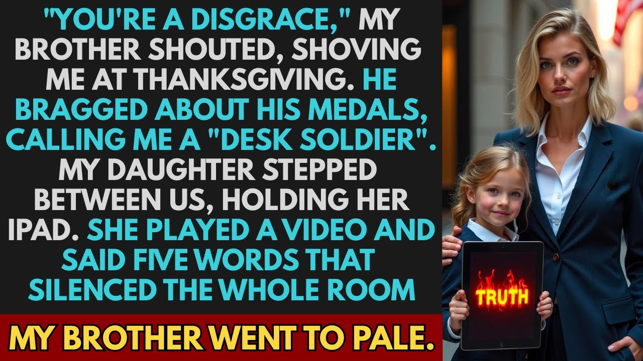My Brother Humiliated Me At Thanksgiving Dinner —What My Daughter Said Next Made Him Pale