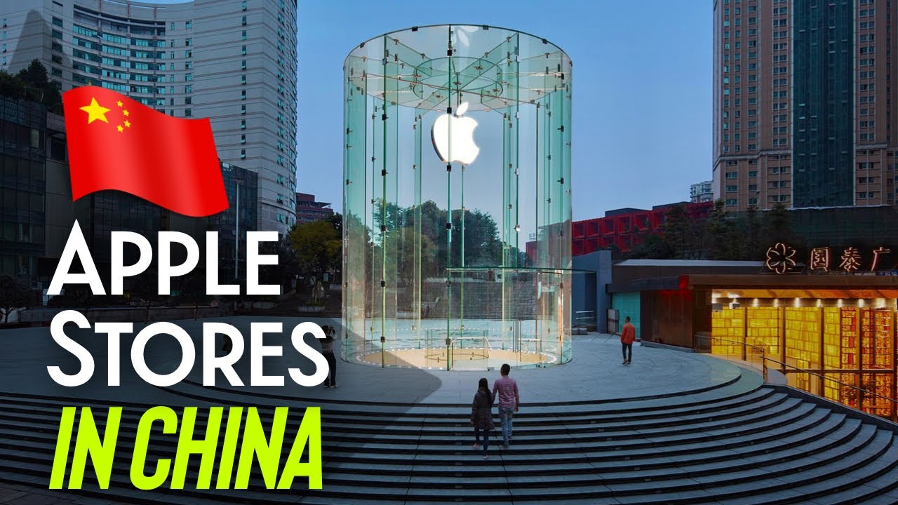 Самые крутые магазины Apple в Китае и почему другие технологические бренды их копируют