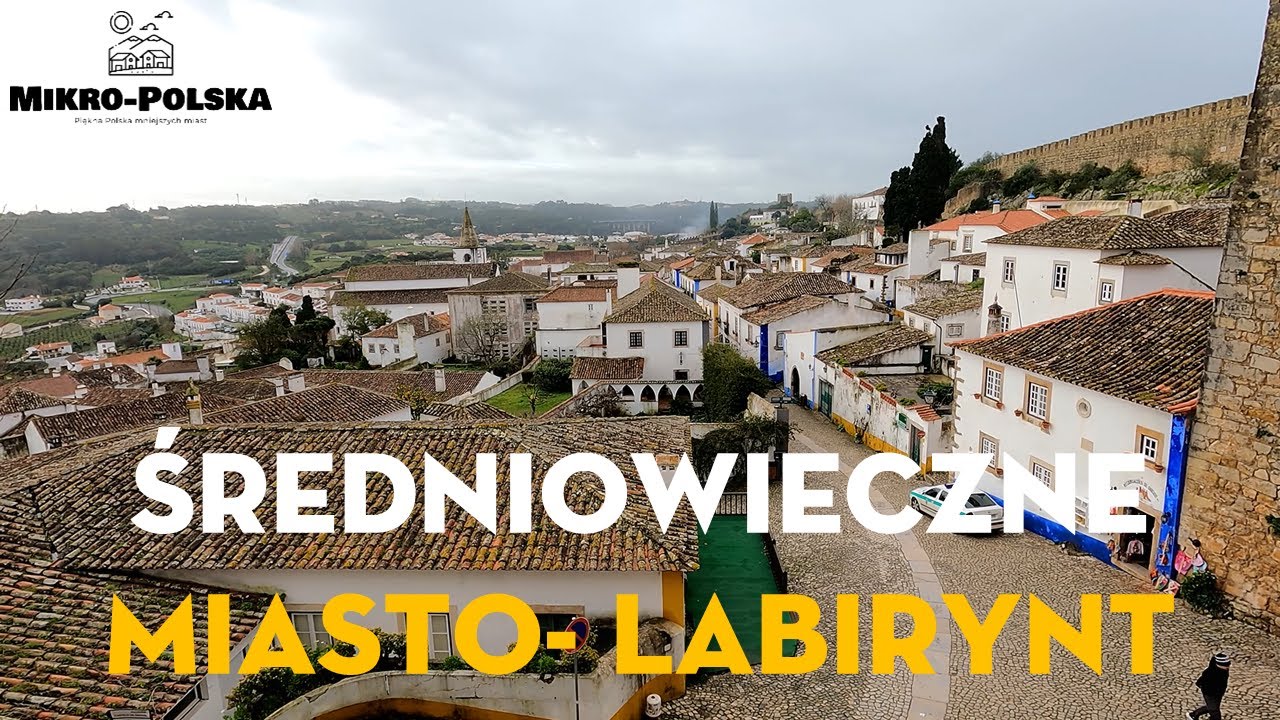 Portugalskie Óbidos zimą to metysaż piękna, pustki i grzyba na ścianach | Portugalia (#102) 4K UHD