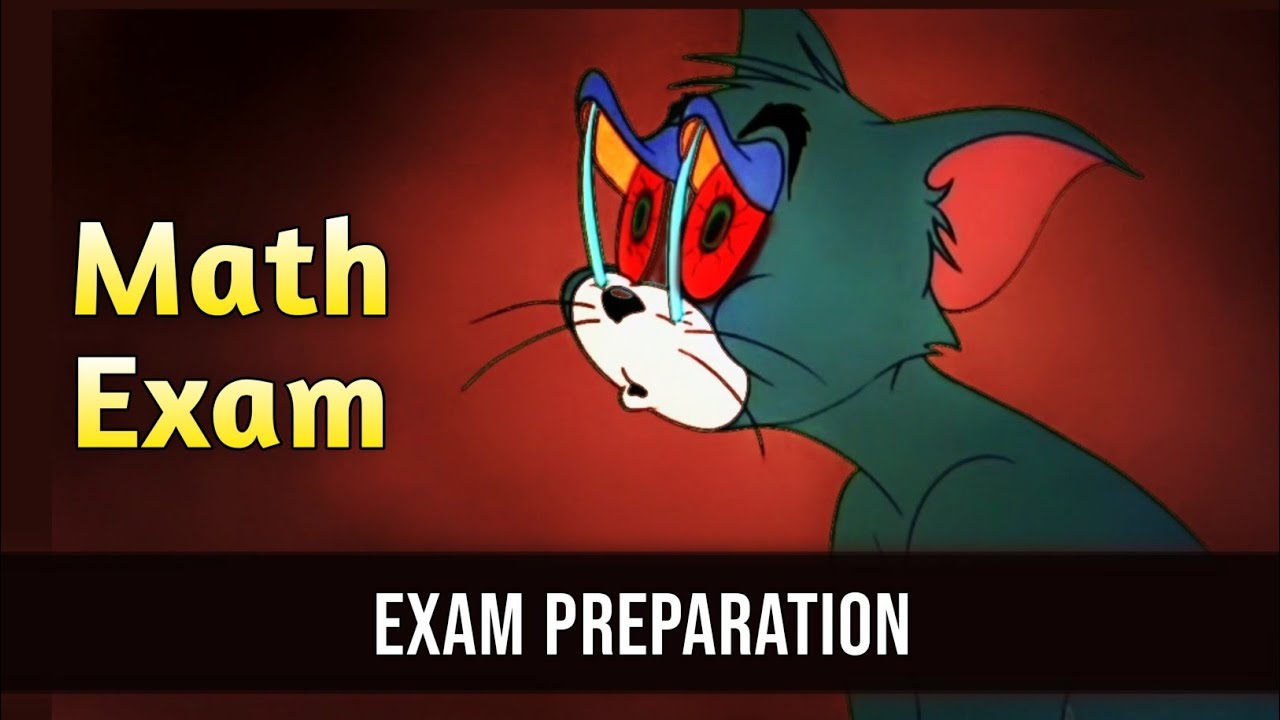 Tom and Jerry Before Math Exam Meme  | Exam whatsapp status