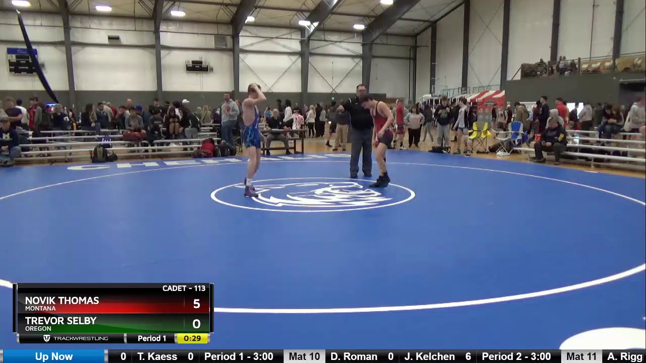 Cadet 113 Novik Thomas Montana Vs Trevor Selby Oregon