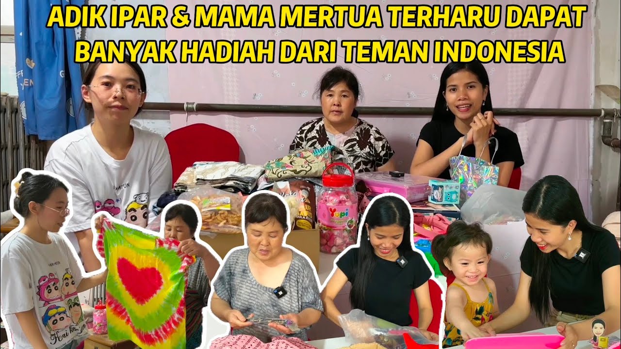 BONGKAR SEMUA HADIAH DARI INDONESIA, MAMA SANGAT SUKA & XIXI SENANG DAPAT BANYAK MAINAN