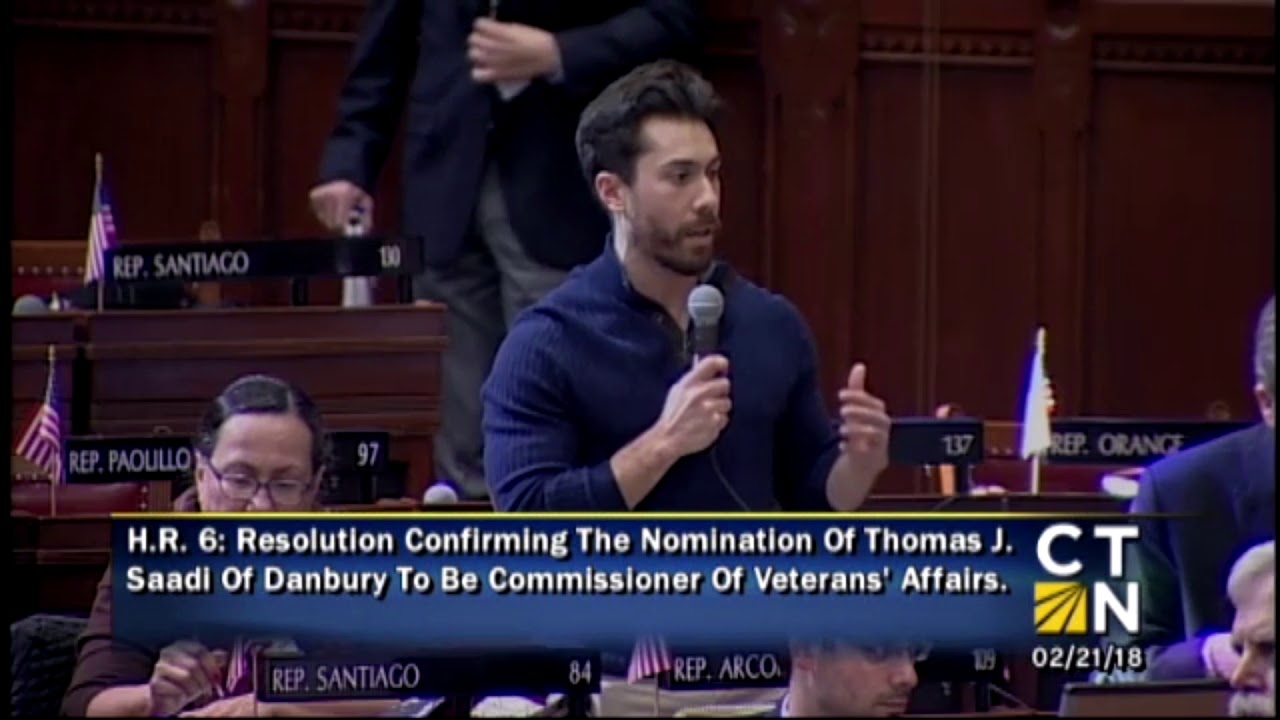 State Represntative David Arconti on the Veterans' Affairs Nomination