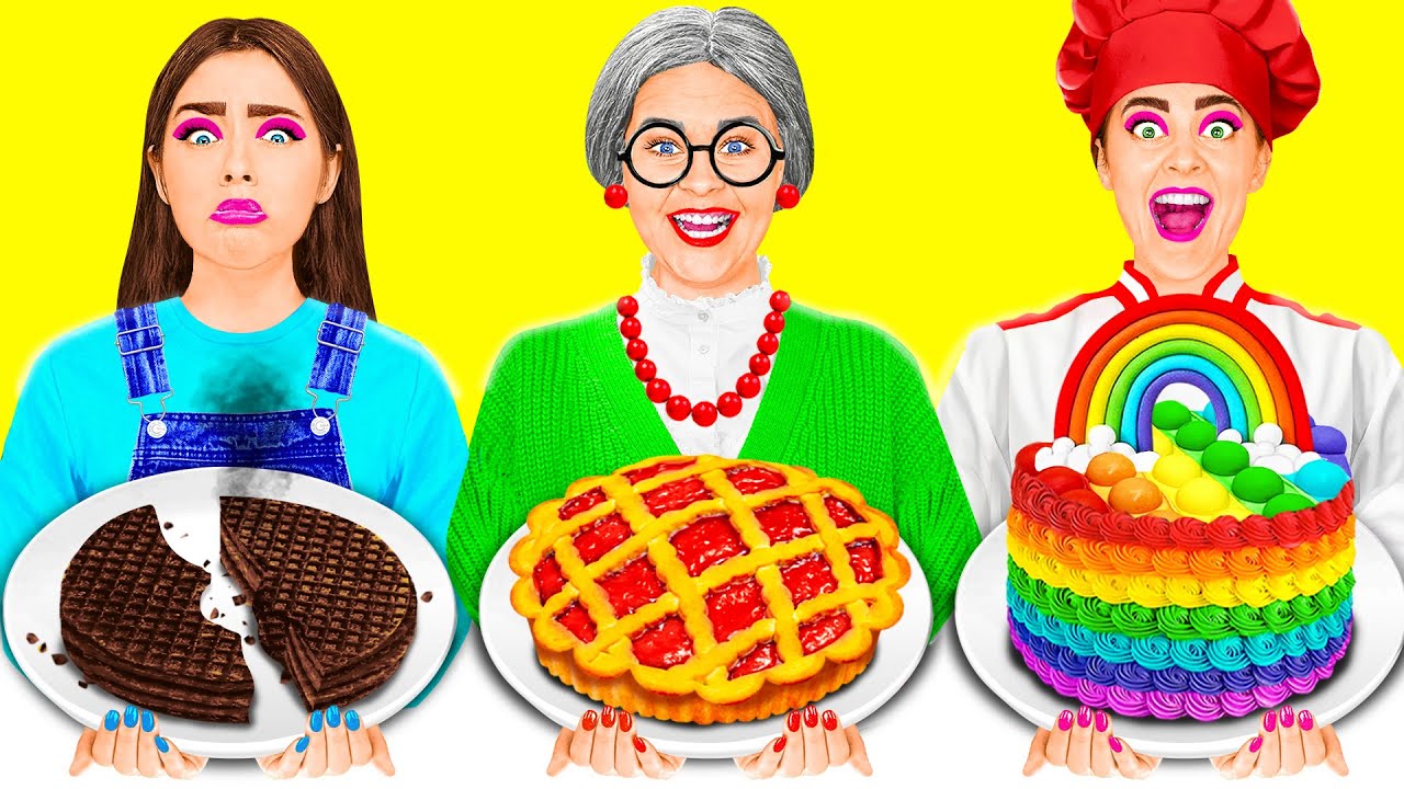 Ja vs Babcia &mdash; Kulinarne Wyzwanie | Kto wygra sekretną bitwę kulinarną od RaPaPa Challenge