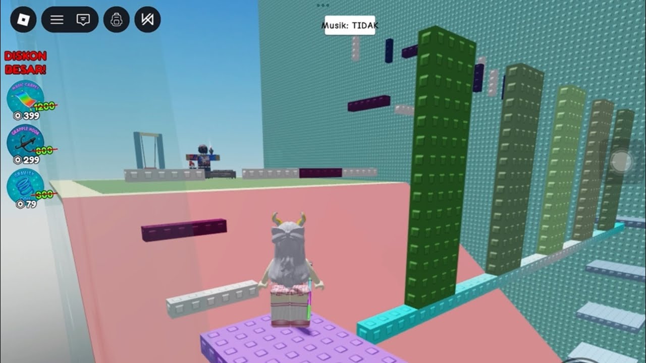 Tower ini panjang banget gaes Leaning tower - Roblox 