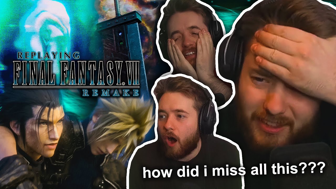 Re-Playing Final Fantasy VII Remake AFTER The OG & Compilation (FF7R Reactions)
