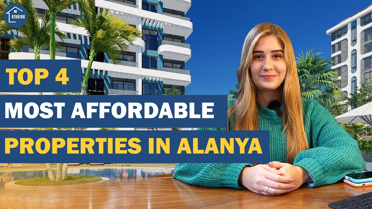 Real Estate for SALE in Alanya, Turkey. Top 4 most affordable projects to invest in NOW!