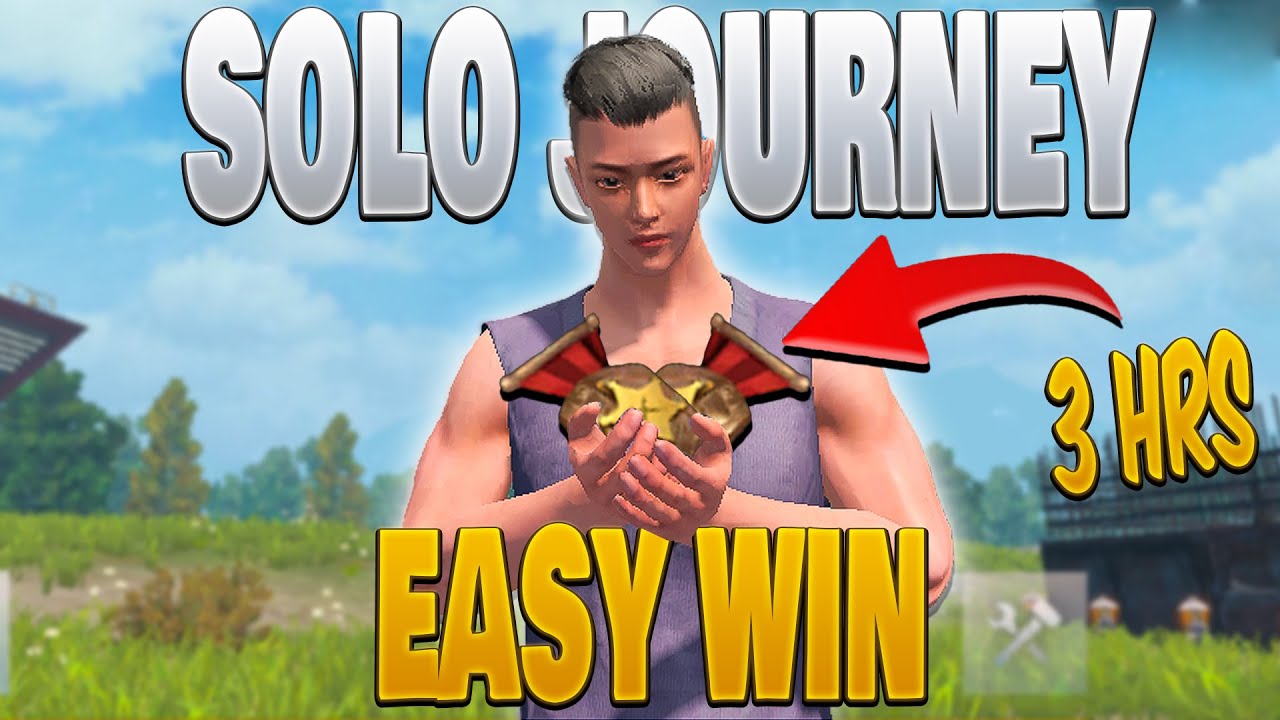 SOLO JOURNEY HOW I WON THE BADGE WITHIN 3 HOURS PREPARATION PART 2 LAST ISLAND OF SURVIVAL