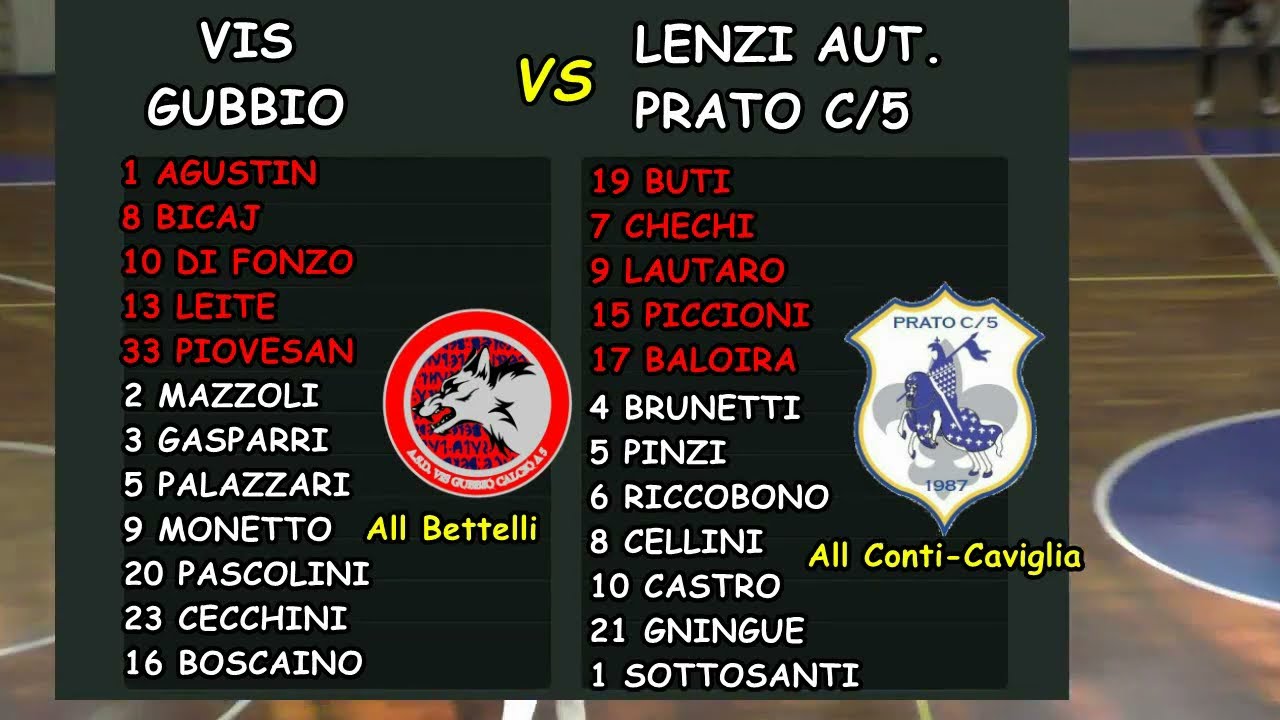 VIS GUBBIO vs LENZI AUTOMOBILI PRATO C5 (highlights)
