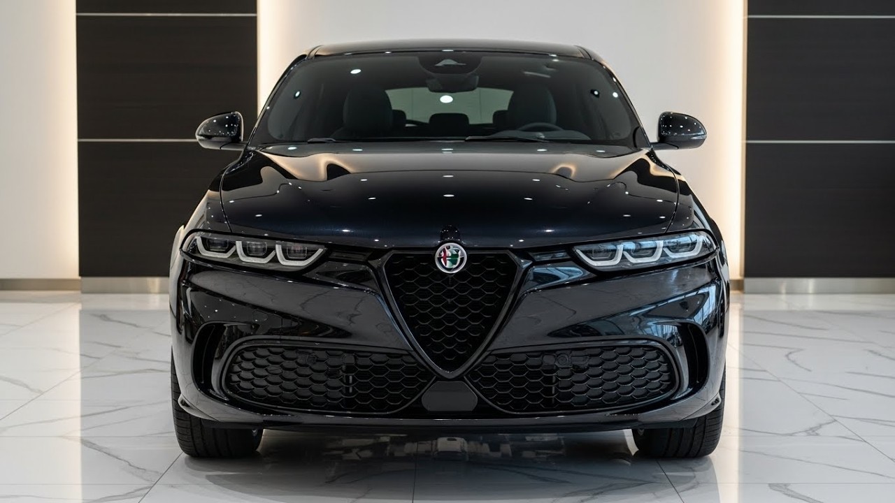 Большое обновление! Alfa Romeo Tonale 2026 — Представлены более выразительные элементы дизайна пе...