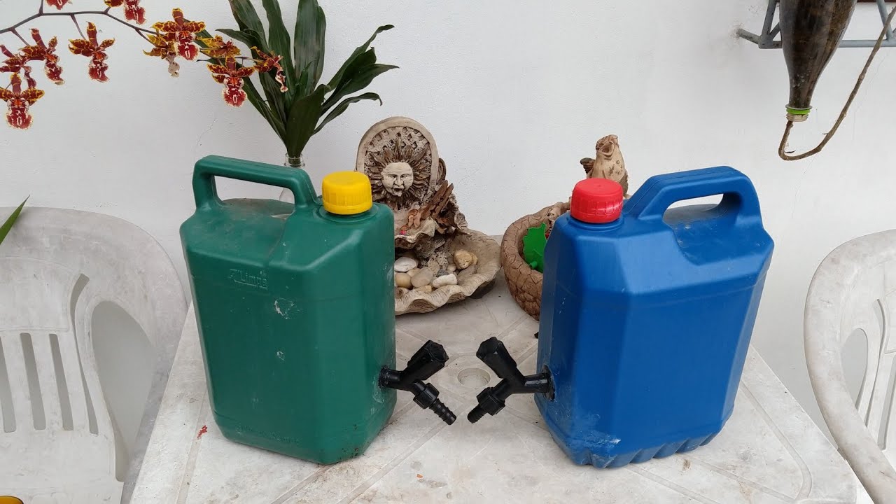 Como fazer um Gotejador para irrigar suas plantas, fácil para aproveitar suas férias prolongadas