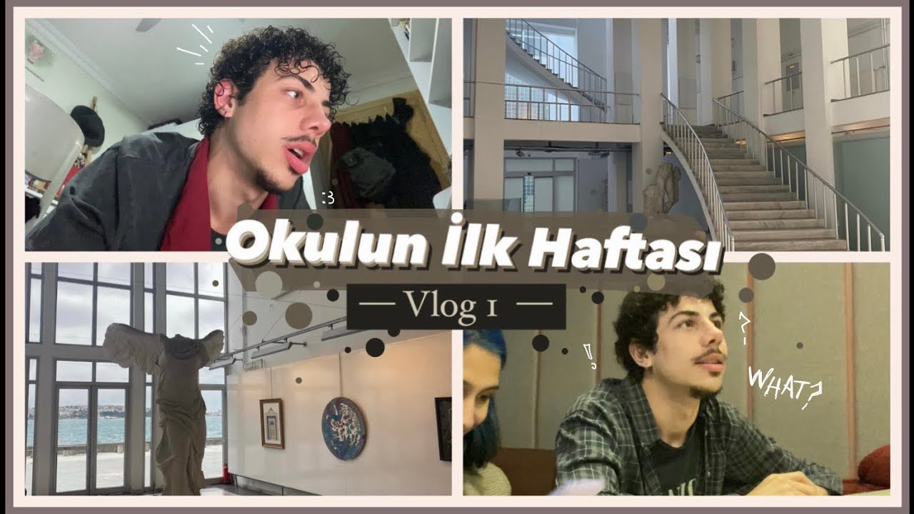 Mimar Sinan’da ilk hafta!🦉Vlog/1