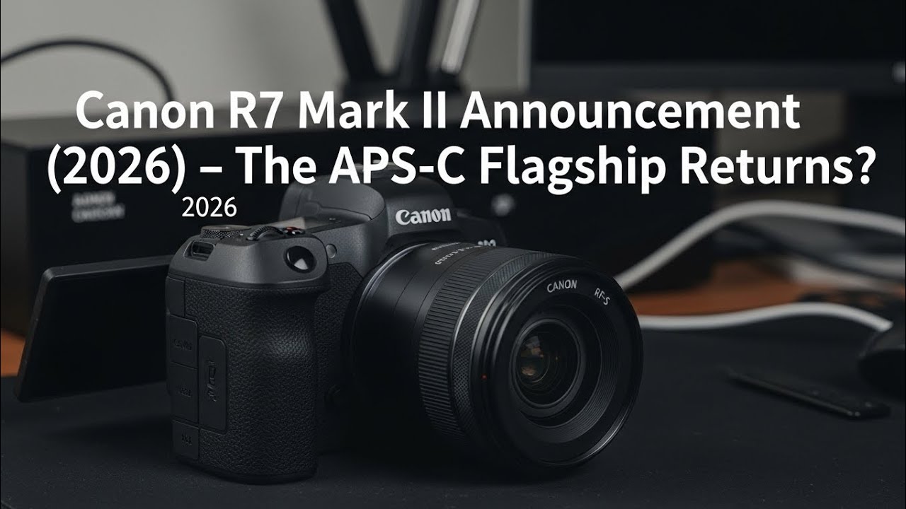 Анонс Canon R7 Mark II (2026) – Возвращение флагмана APS-C?