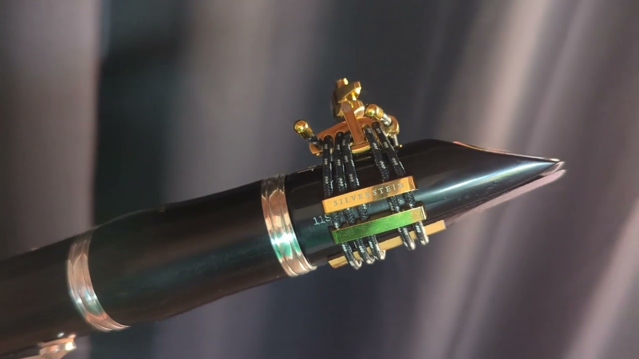 Abrazadera para clarinete - SILVERSTEIN 🔥CRYO 4 GOLD 🟡