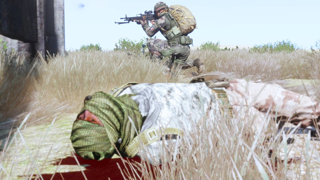 Arma 3: French troops start to disarm militias in Central African Republic