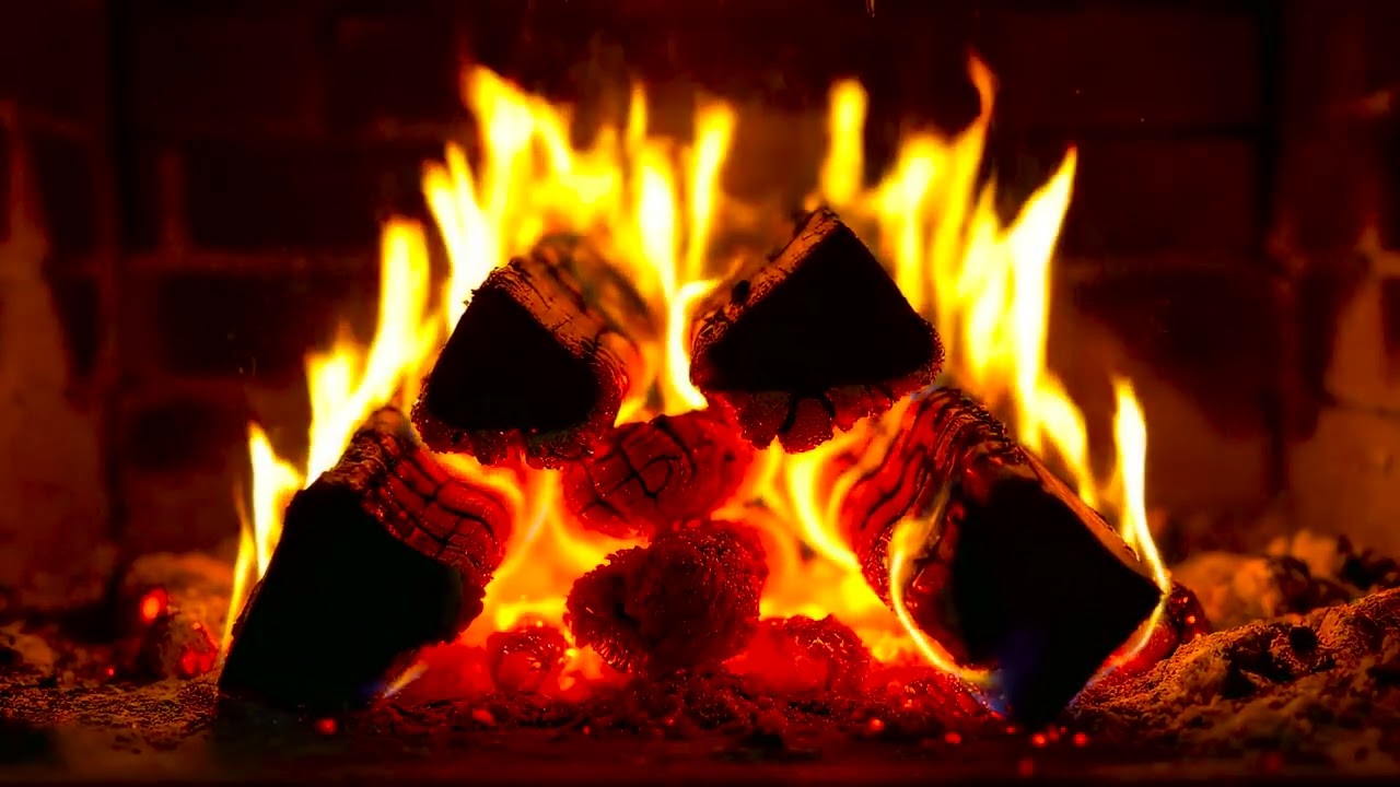 🔥Cracling Cozy Fireplace 2K HD 🔥