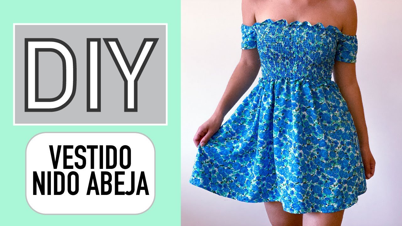 DIY Vestido Fruncido | Tutorial Vestido Fruncido con Elástico