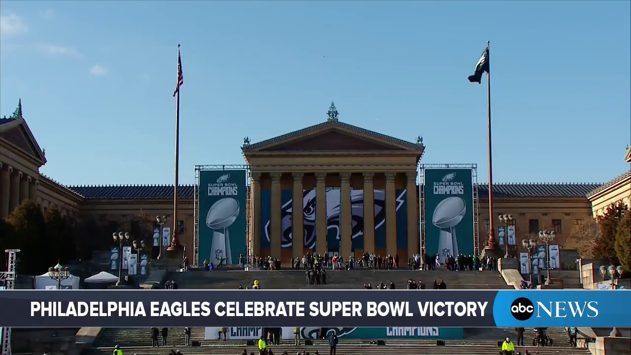 Philadelphia Eagles Super Bowl Parade 2018: MVP Nick Foles, team celebrate championship  | ABC News