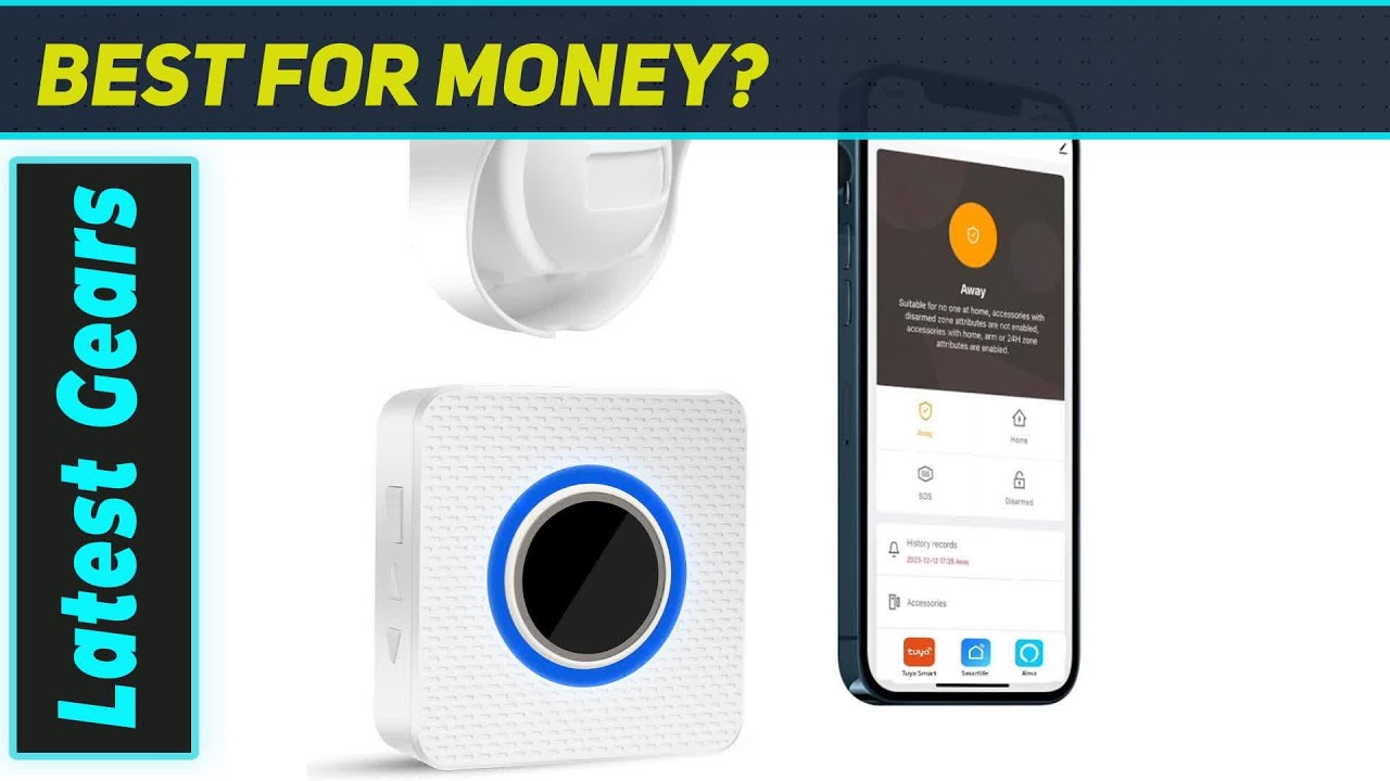 Best Smart Motion Sensor Alarm? Tuya/Alexa/Google Compatible Doorbell