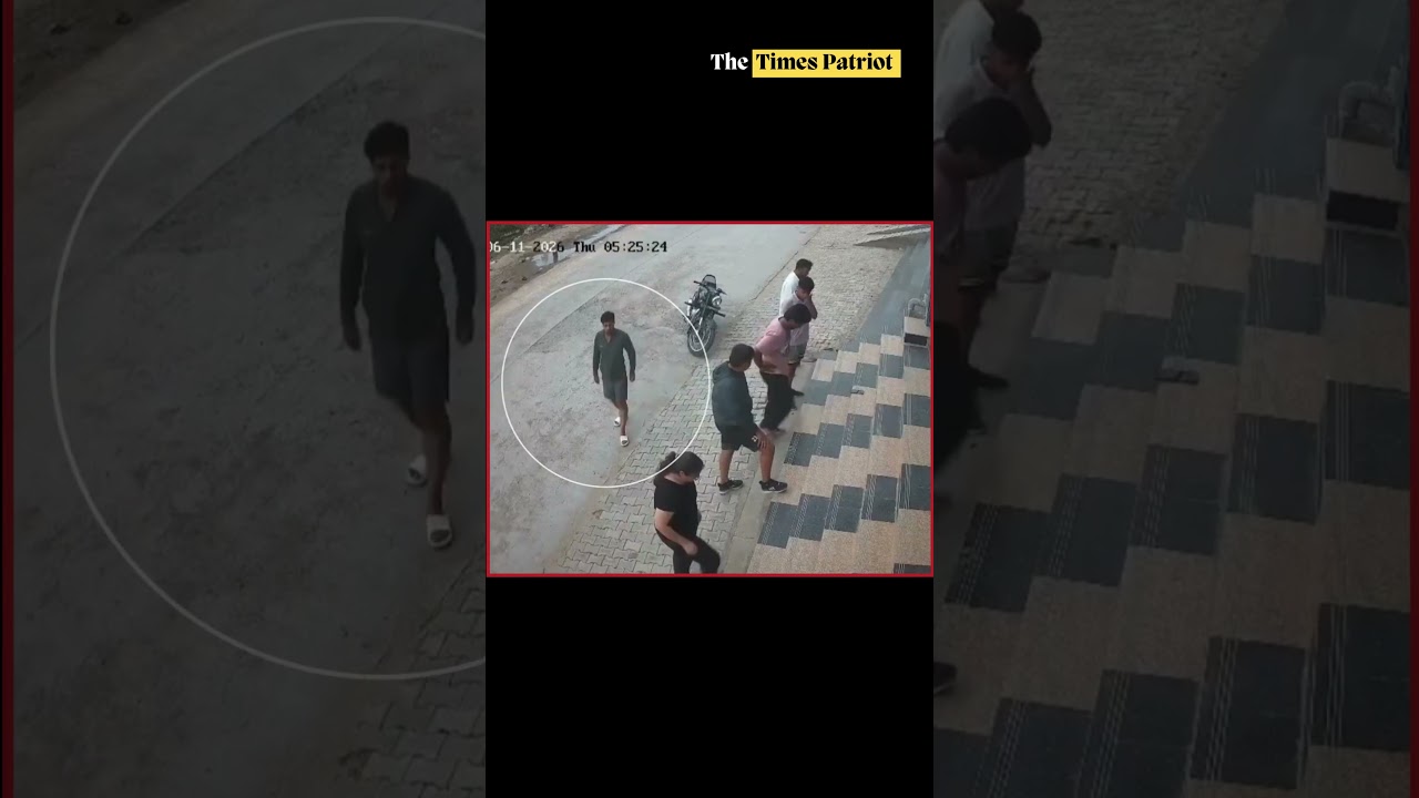 Gym Trainer Shot Dead During Morning Workout in Haryana, CCTV Captures 10-Round Firing