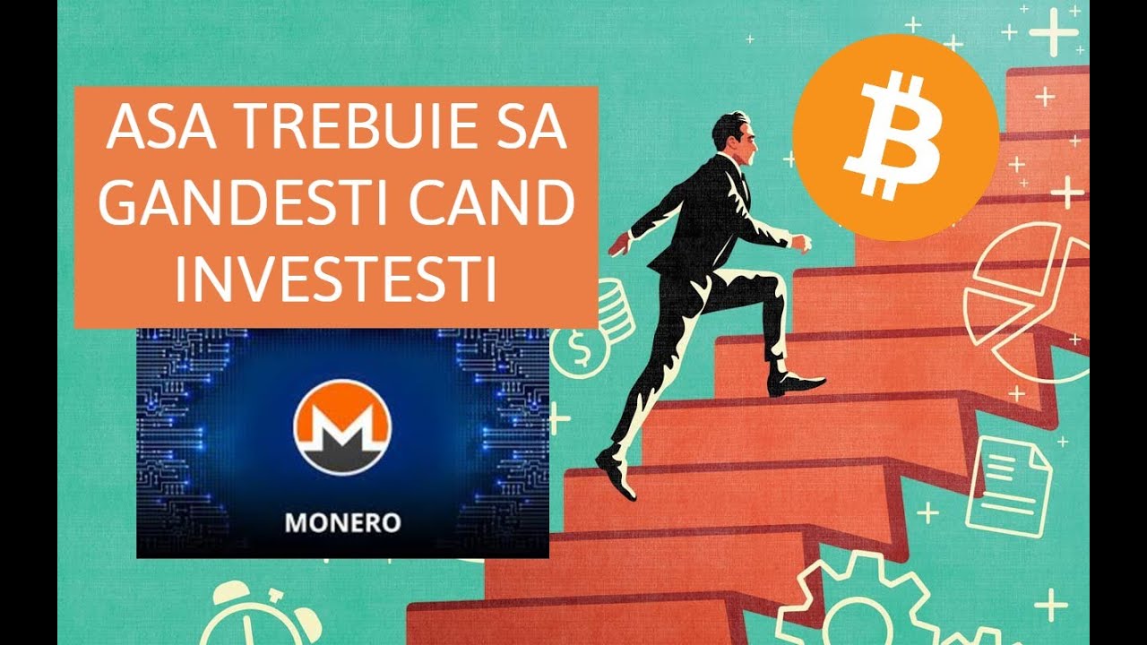 ASA TREBUIE SA GANDESTI  DACA VREI SA CUMPERI MONEDE VIRTUALE: MONERO SI BITCOIN