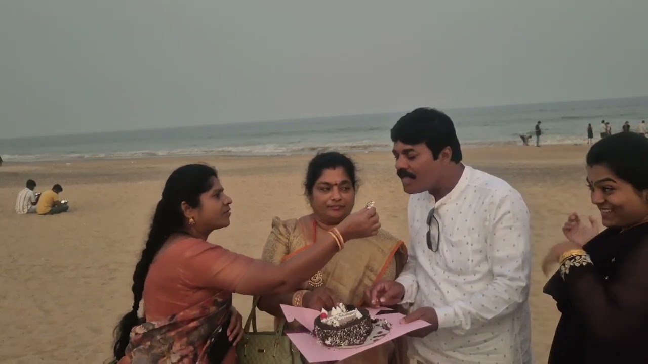 18 జనవరి 2026 నా జన్మదినం సందర్భంగా రుషికొండ బీచ్ విశాఖపట్నంలో...