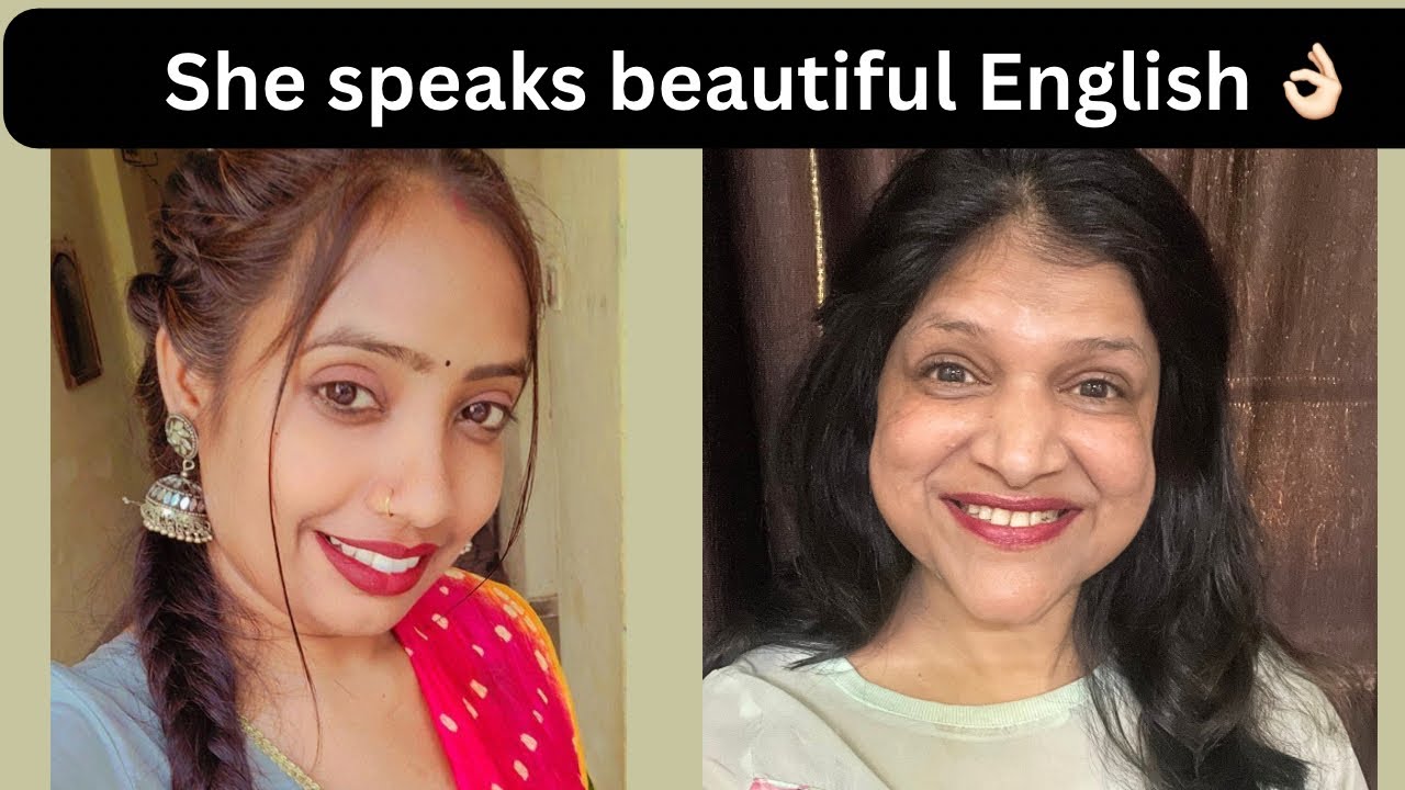 She Speaks Wonderful English || An Inspiring English Conversation For All English learners ￼