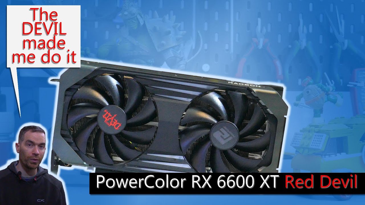 PowerColor RX6600 XT Red Devil — обзор видеокарты