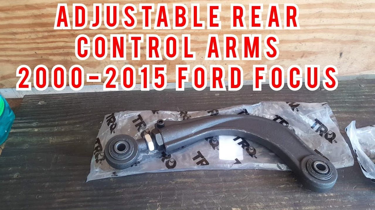Installing adjustable rear upper control arms 2000-2015 Ford Focus